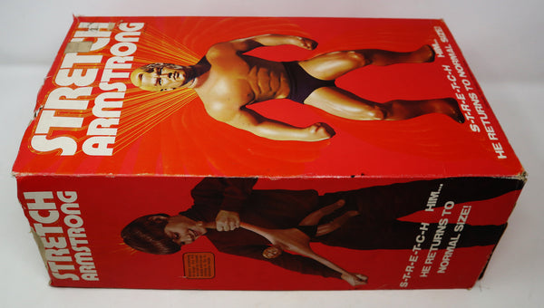 Vintage 1978 70s Kenner Denys Fisher Toys S-T-R-E-T-C-H Stretch Armstrong 13" Figure Complete Boxed Rare Retro