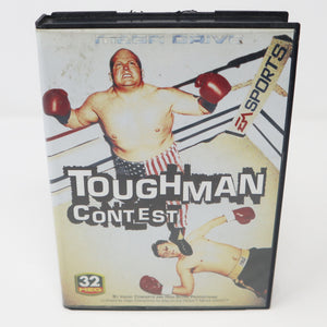 Vintage 1995 90s Sega Mega Drive Megadrive Toughman Tough Man Contest 16-Bit Cartridge Video Game PAL 1 or 2 Players