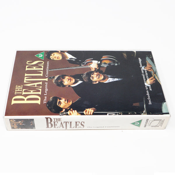 Vintage 1991 90s Similar Entertainment The Beatles The Legend Continues PAL VHS (Video Home System) Tape