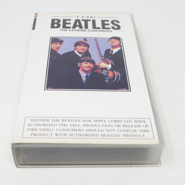Vintage 1995 90s Tring Video The Beatles The Legend Continues PAL VHS (Video Home System) Tape