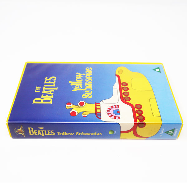 Vintage 1999 90s Warner Home Video The Beatles Yellow Submarine PAL VHS (Video Home System) Tape