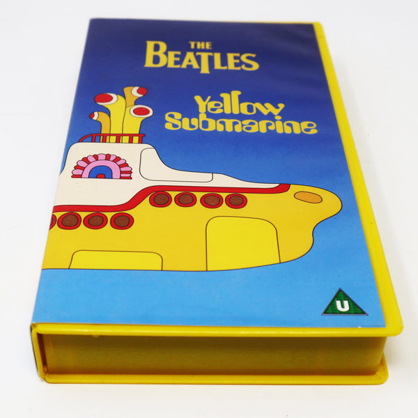 Vintage 1999 90s Warner Home Video The Beatles Yellow Submarine PAL VHS (Video Home System) Tape