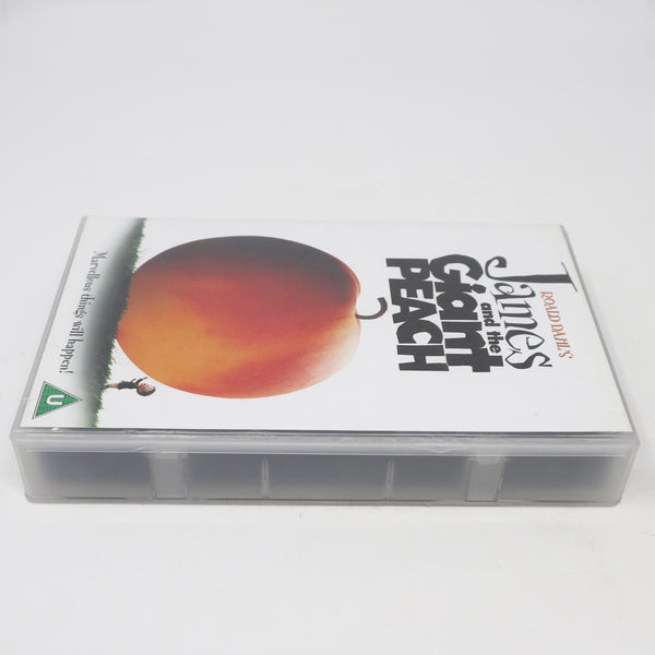 Vintage 1999 90s Pathe Roald Dahl's James And The Giant Peach PAL VHS (Video Home System) Tape