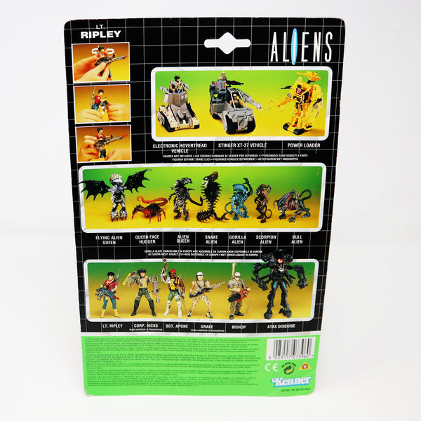 Vintage 1992 90s Kenner Aliens Space Marine Lt. Ripley Action Figure Carded MOC
