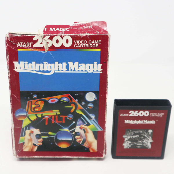 Vintage 1986 80s Atari 2600 Midnight Magic 29129 Video Game Cartridge For The Atari Video Computer System Boxed