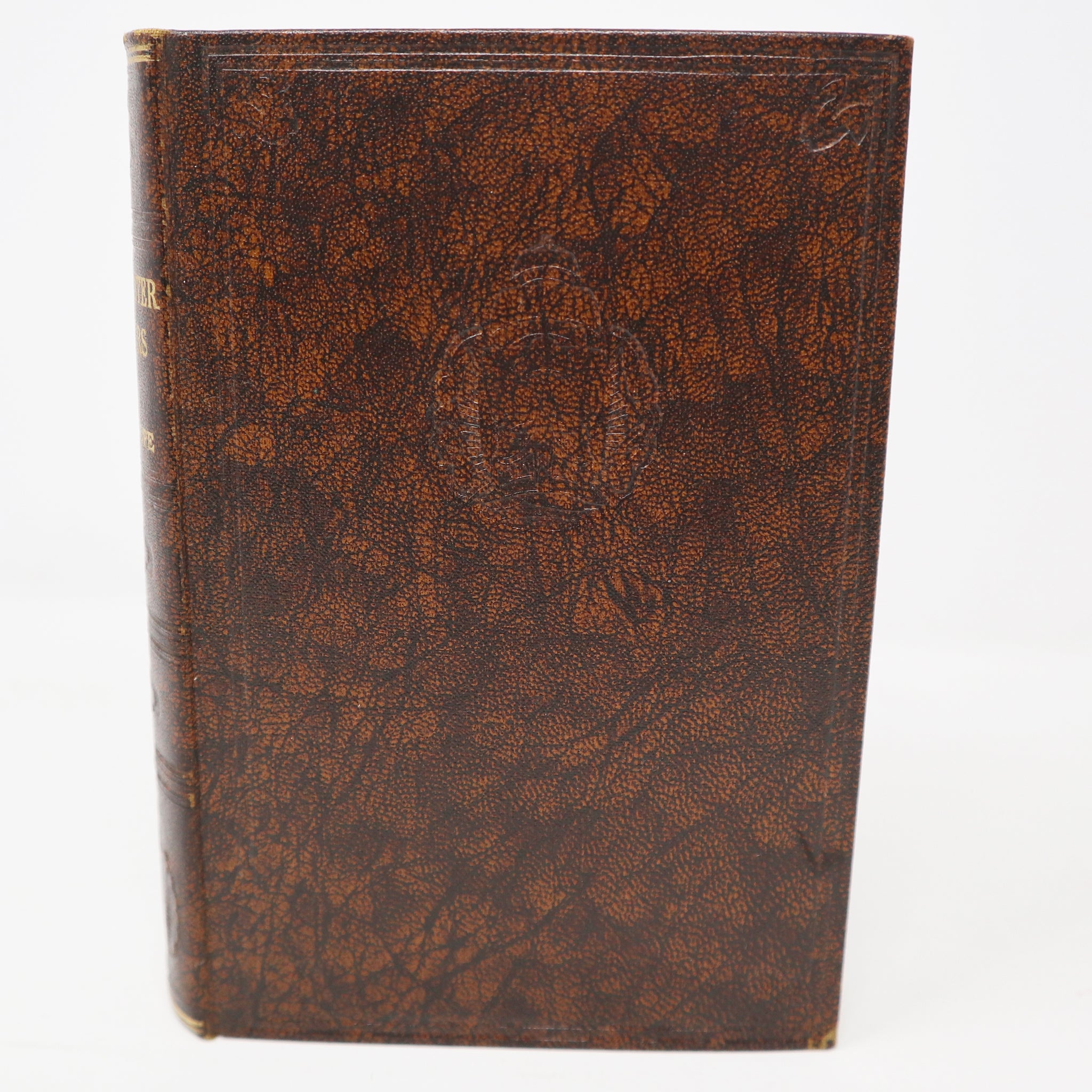 Vintage 1930s Oldhams Press Limited Barchester Towers By Anthony Trollope Hardcover Book Rare