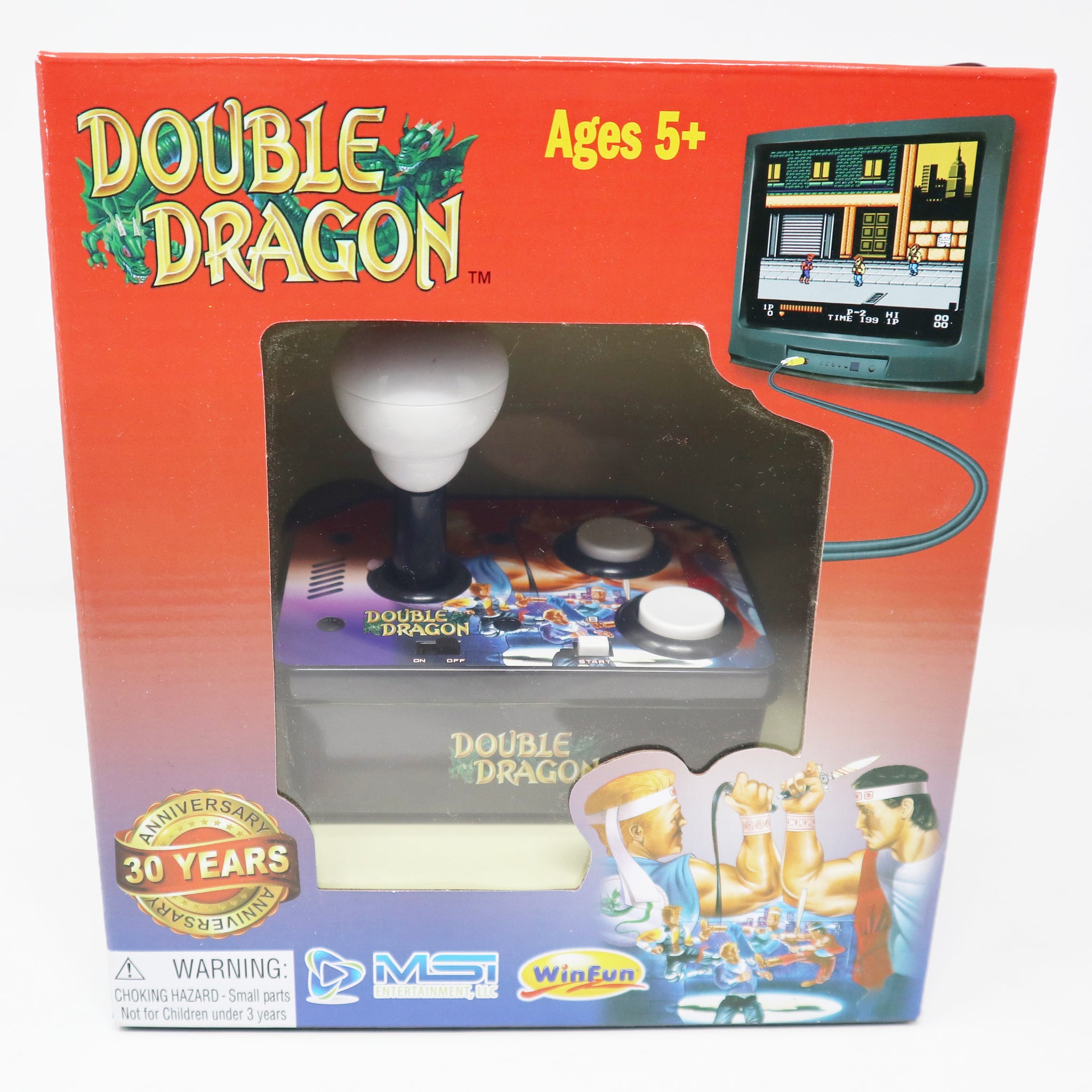 MSI Entertainment Double Dragon 30 Years Anniversary Arcade Video Game –  TwistedToys
