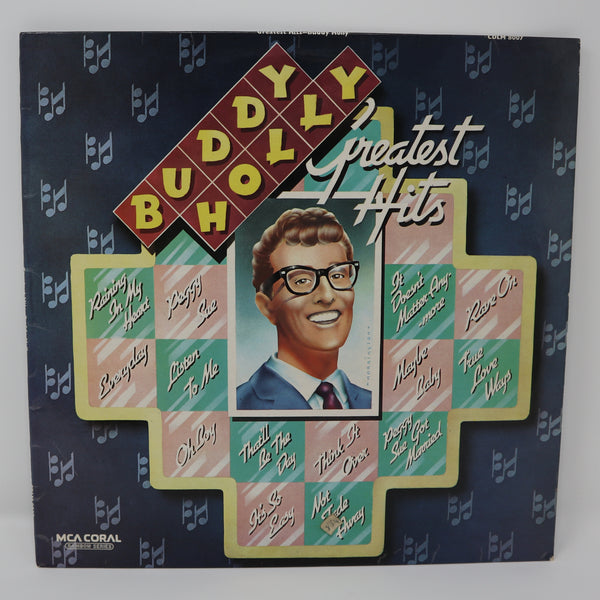 Vintage Coral Records Rainbow Series Buddy Holly - Greatest Hits Compilation 12" LP Album Vinyl Record Mono UK Version