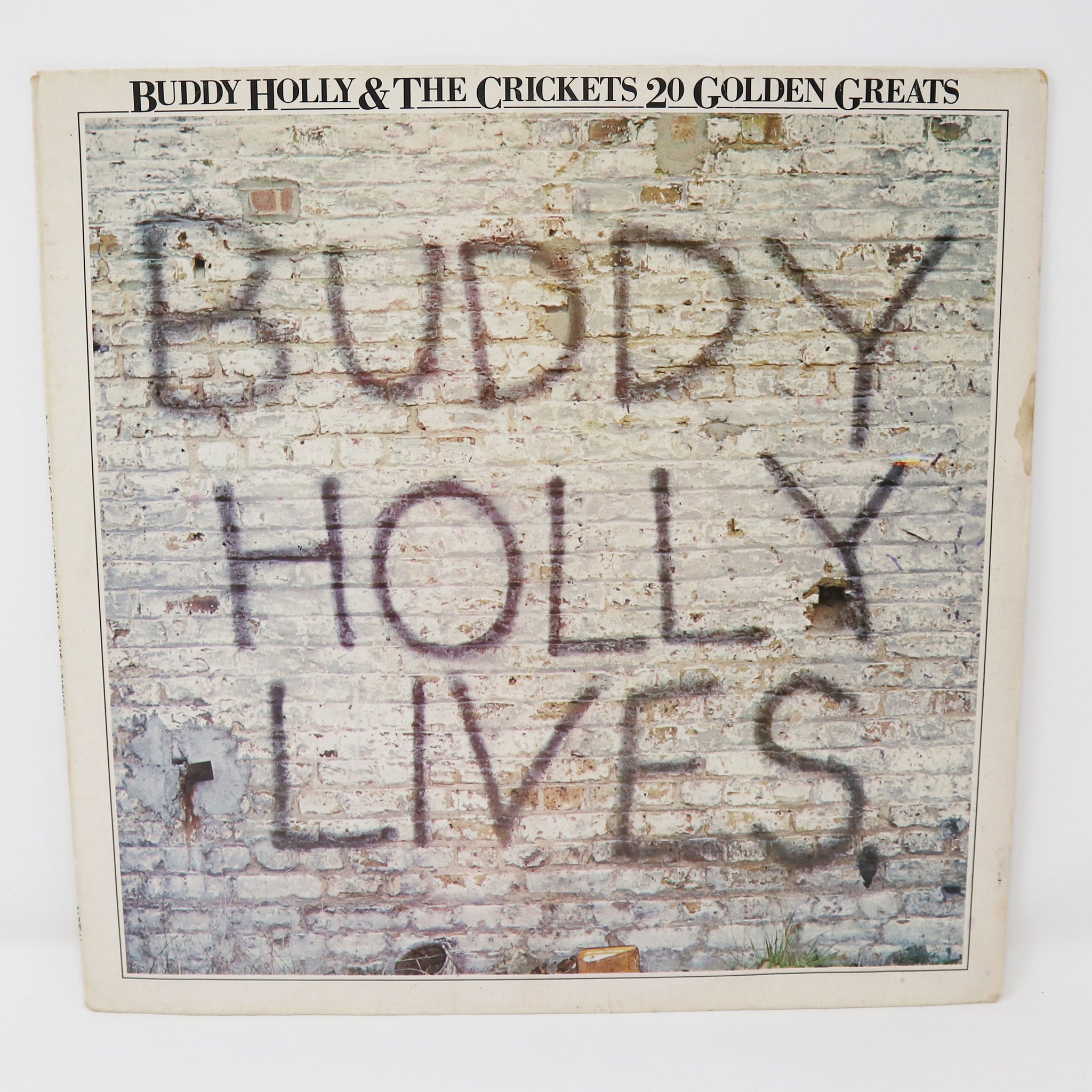 Vintage 1978 70s MCA Records Buddy Holly & The Crickets - 20 Golden Greats Compilation 12" LP Album Vinyl Record Stereo UK Version