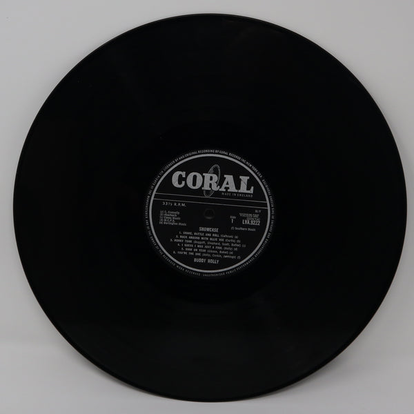 Vintage 1964 60s Coral Records Buddy Holly - Showcase 12" LP Album Vinyl Record Mono UK Version