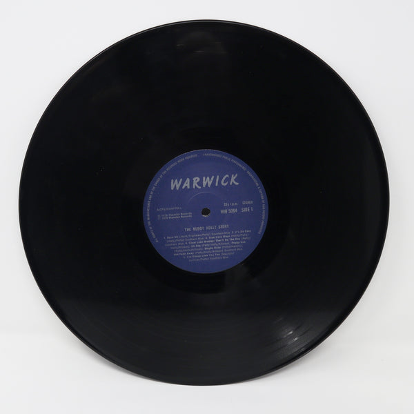 Vintage 1979 70s Warwick Records Gary Busey - The Buddy Holly Story - Original Academy Award Winning Movie Soundtrack 12" LP Album Vinyl Record UK Version
