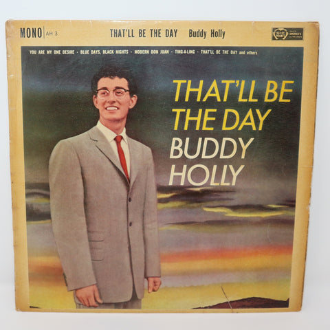 Vintage 1961 60s Ace Of Hearts Buddy Holly - That'll Be The Day 12" LP Album Vinyl Record Mono UK Version