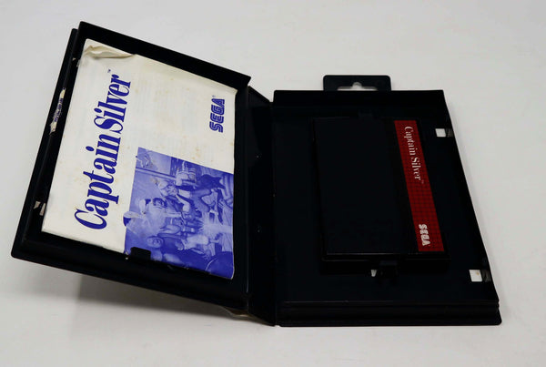 Vintage 1988 80s Sega Master System Captain Silver Cartridge Video Game Pal 1 Player