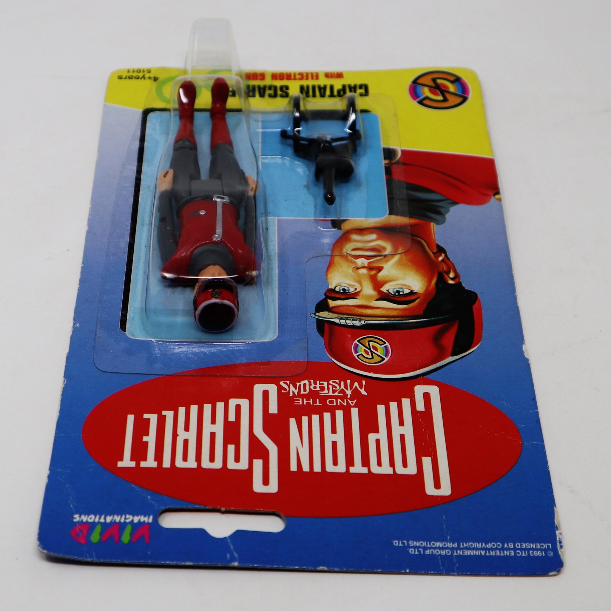 Vintage 1993 90s Vivid Imaginations Captain Scarlet And The