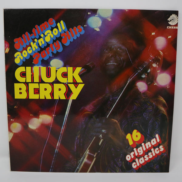 Vintage 1974 70s Chess Chuck Berry - All-Time Rock'n' Roll Party Hits Compilation 12" LP Album Vinyl Record Mono UK Press