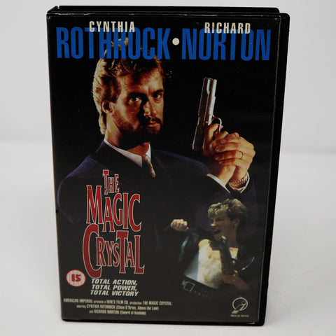 Vintage 1990s Cynthia Rothrock Richard Norton The Magic Crystal VHS Video Home System Tape Rare Big Box Version Martial Arts
