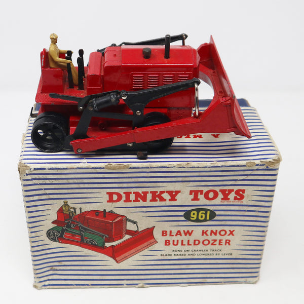 Vintage Meccano Dinky Toys 961 Blaw Knox Bulldozer Die-Cast Vehicle Boxed