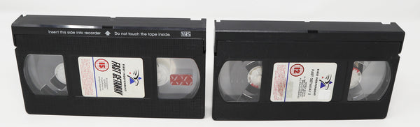 Vintage 1994 90s Fast Getaway & Fast Getaway II VHS Video Home System Tapes Lot Rare Big Box Version Martial Arts Corey Haim Cynthia Rothrock Leo Rossi