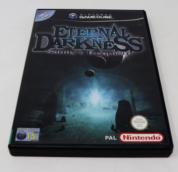 Vintage 2002 Nintendo Gamecube Eternal Darkness Sanity's Requiem Video Game PAL 1 Player
