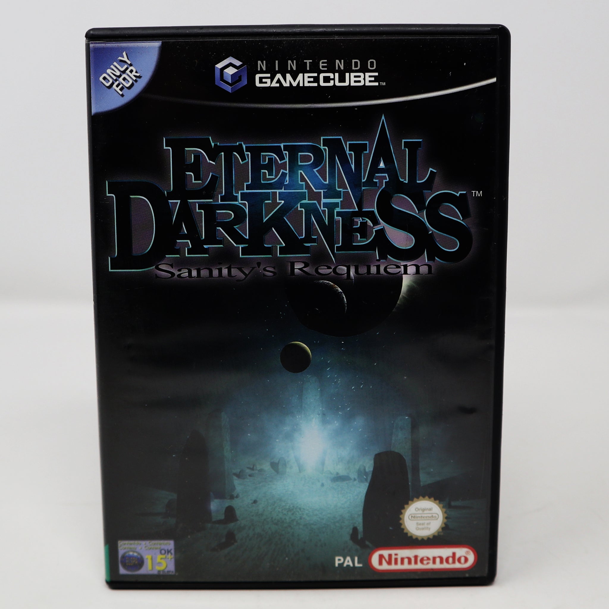 Vintage 2002 Nintendo Gamecube Eternal Darkness Sanity's Requiem Video Game PAL 1 Player
