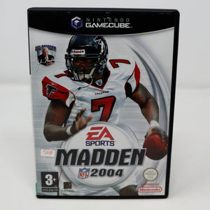 Vintage 2003 Nintendo Gamecube EA Sports Madden NFL 2004 American Football Video Game PAL 1-4 Players