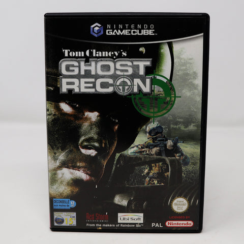 Vintage 2003 Nintendo Gamecube Tom Clancy's Ghost Recon Video Game PAL 2 Players