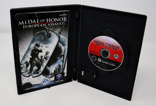 2005 Nintendo Gamecube Medal Of Honor Honour European Assault Video Game PAL 1-4 Players