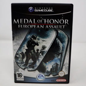 2005 Nintendo Gamecube Medal Of Honor Honour European Assault Video Game PAL 1-4 Players