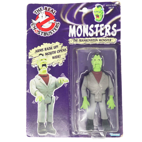 Vintage 1986 80s Kenner The Real Ghostbusters Monsters The Frankenstein Monster Action Figure Carded MOC