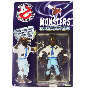 Vintage 1986 80s Kenner The Real Ghostbusters Monsters The Wolfman Monster Action Figure Carded MOC