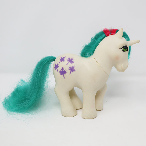 Vintage 1984 80s Hasbro My Little Pony (MLP) G1 Ponies / Movie Stars Gusty Unicorn