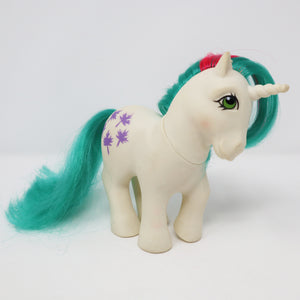 Vintage 1984 80s Hasbro My Little Pony (MLP) G1 Ponies / Movie Stars Gusty Unicorn
