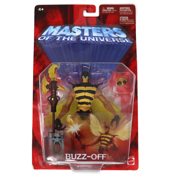 2003 Mattel He-Man MOTU Masters of the Universe Modern Series Buzz-Off Action Figure Carded MOC