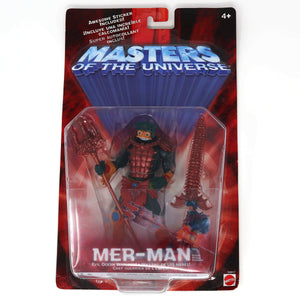 2002 Mattel He-Man MOTU Masters of the Universe Modern Series Mer-Man Action Figure Carded MOC