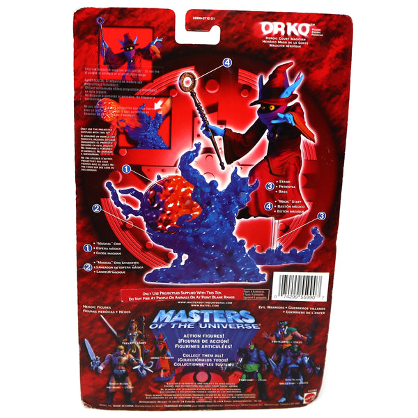 2002 Mattel He-Man MOTU Masters of the Universe Modern Series Orko Action Figure Carded MOC