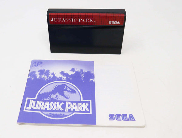 Vintage 1992 90s Sega Master System Jurassic Park Cartridge Video Game Action Pal 1 Player
