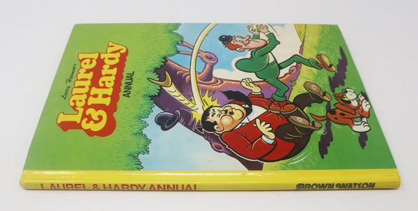 Vintage 1978 70s Brown Watson Larry Harmon's Laurel And Hardy Annual Comic Strip Story Hardback Book