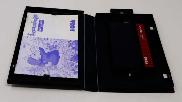 Vintage 1992 90s Sega Master System Lemmings Cartridge Video Game Puzzle Pal 1 Player