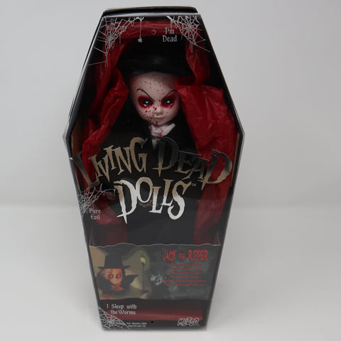 2003 Mezco Toyz Living Dead Dolls Exclusives Series Jack The Ripper 10" Doll Complete Boxed Rare