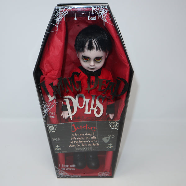 2008 Mezco Toyz Living Dead Dolls Series 15 Judas 10" Doll Complete Boxed Rare