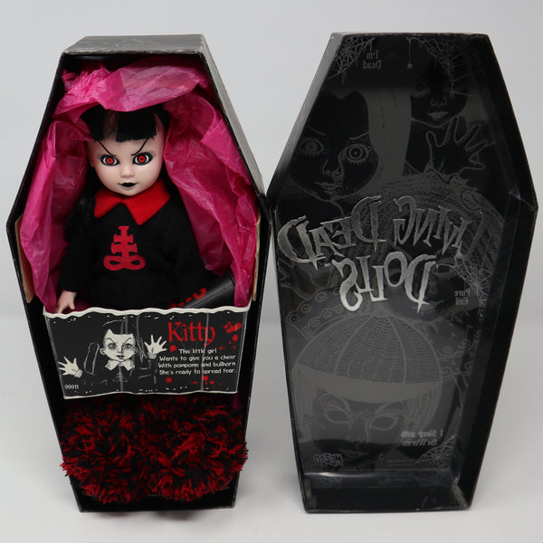Vintage 2001 Mezco Toyz Living Dead Dolls Series 2 Kitty 10" Doll Complete Boxed Rare