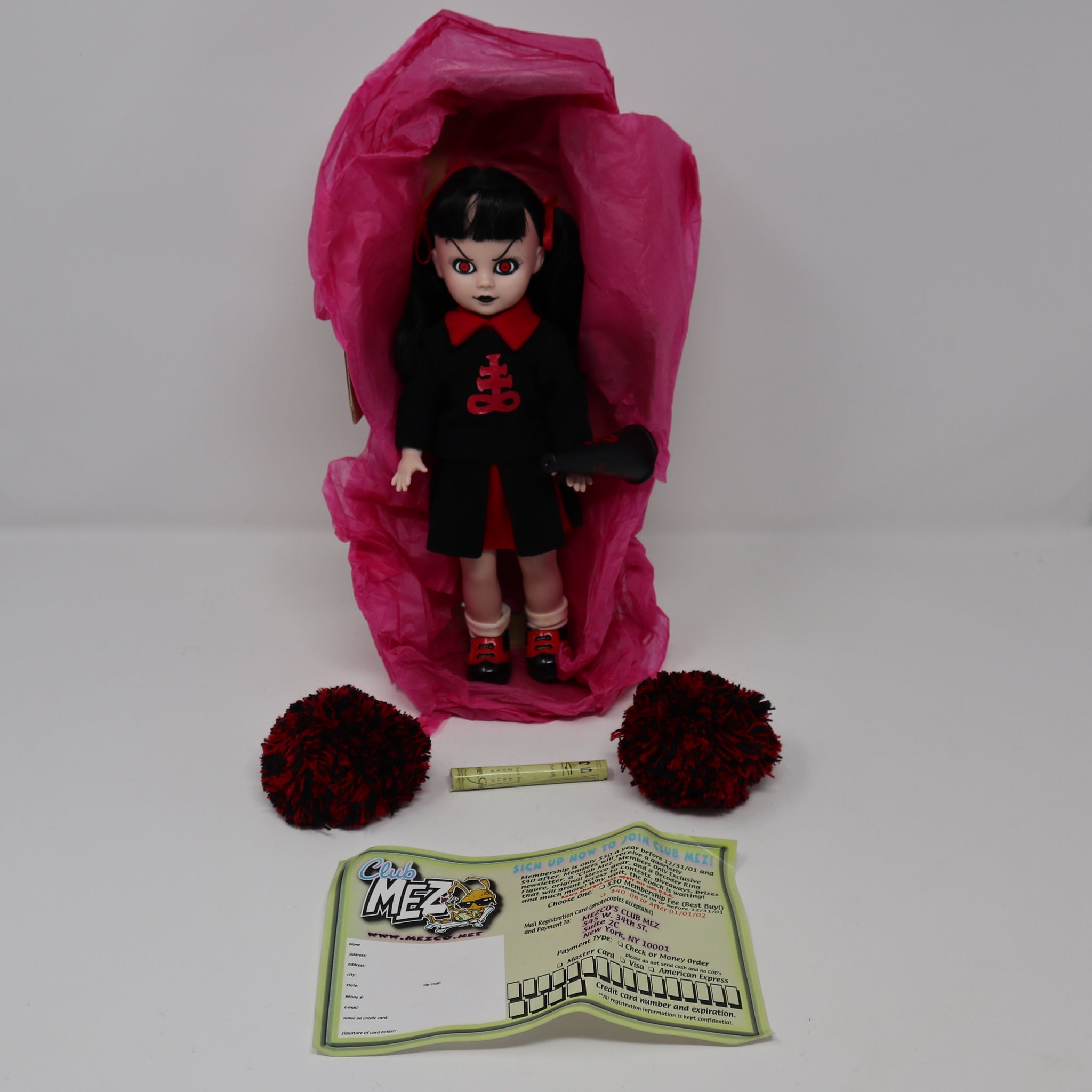 Vintage 2001 Mezco Toyz Living Dead Dolls Series 2 Kitty 10