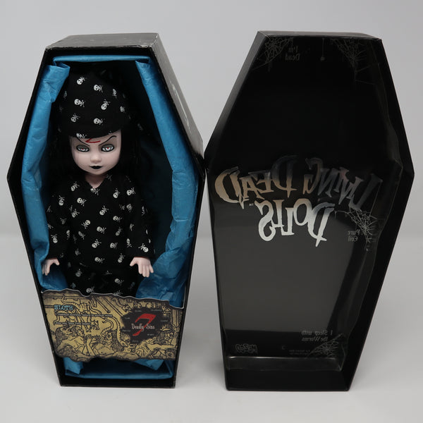 2004 Mezco Toyz Living Dead Dolls Series 7 Seven Deadly Sins Sloth (Bed Time Sadie) 10" Doll Complete Boxed Rare
