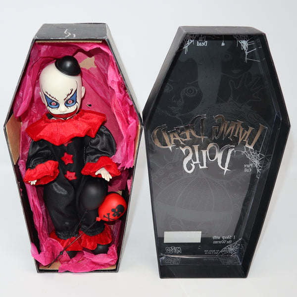 2002 Mezco Toyz Living Dead Dolls Series 3 Schitzo Clown 10" Doll Complete Boxed Rare