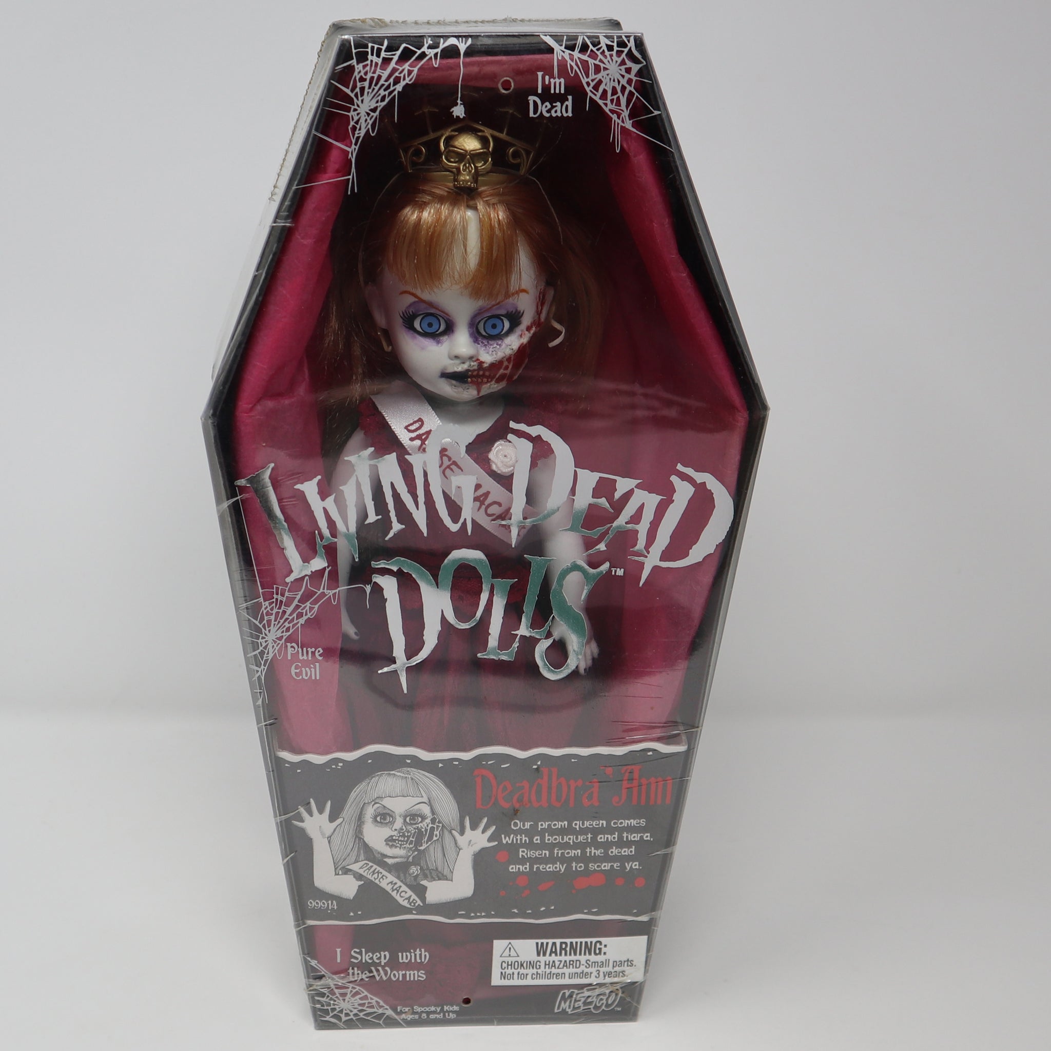 Living Dead Dolls Mini Deadbra Ann 11cm Mezco Living Dead Dolls Mini Deadbra Ann 11cm Mezco