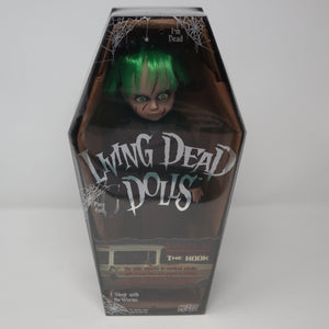 2009 Mezco Toyz Living Dead Dolls Series 17 Urban Legends The Hook 10" Doll Complete Boxed Sealed Rare