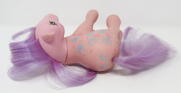 Vintage 1980s Hasbro My Little Pony G1 Loving Family Ponies Mummy Mommy Bright Bouquet Earth Pony
