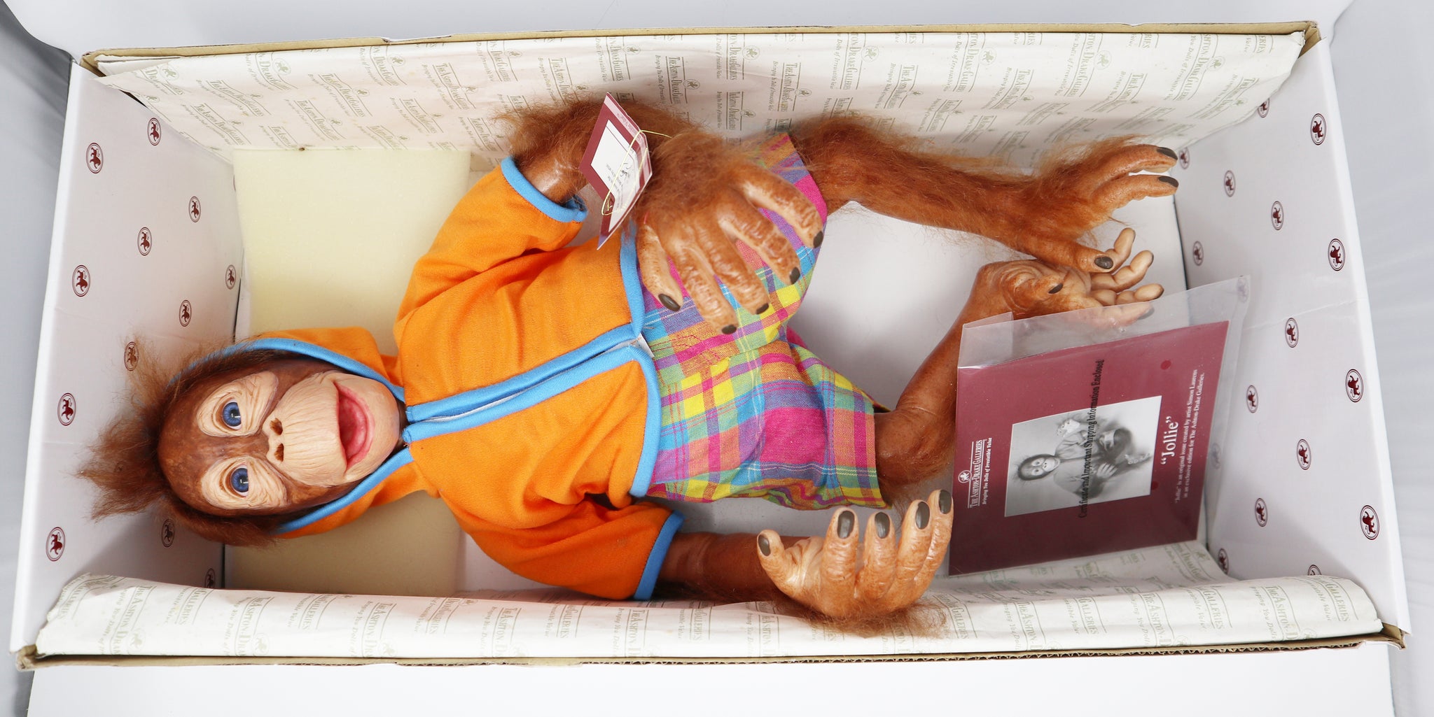 Ashton-Drake Galleries 'Jollie' Orangutan Poseable Toddler