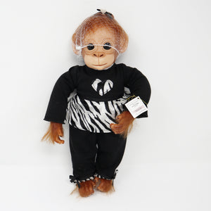 Ashton-Drake Galleries 'Little Binti' Baby Girl Chimpanzee Monkey Doll Boxed Rare