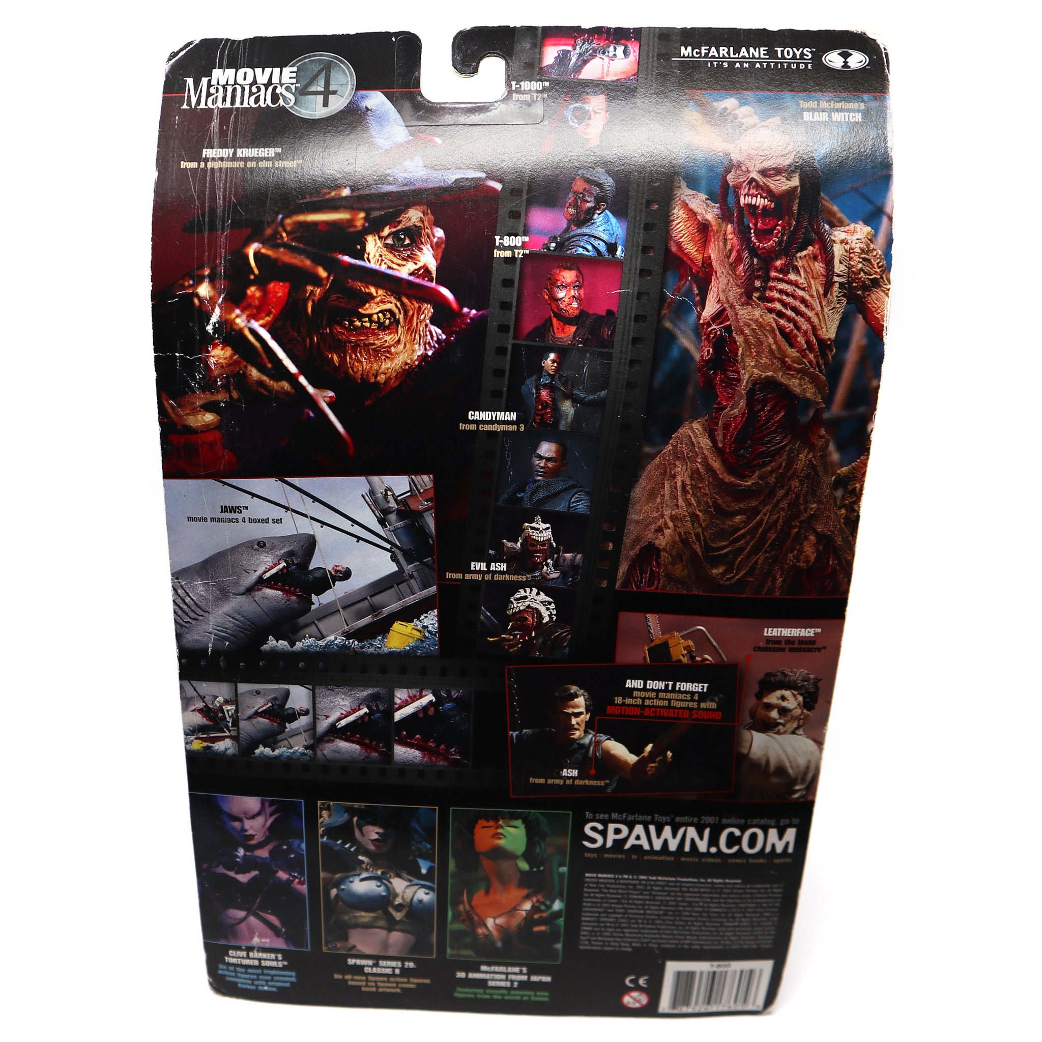 2001 Movie Maniacs Series 4 T-800 T2 Terminator 2 Judgment Day